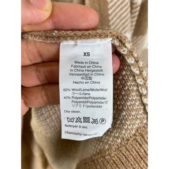 Madewell Minetta Sweater Coat in Buffalo Check Size Extra Small XS $148.… - Picture 8 of 9